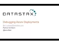 Debugging Azure Deployments