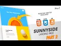 Part Two Build A Fully Responsive Landing Page From Scratch Sunnyside Frontend Mentor