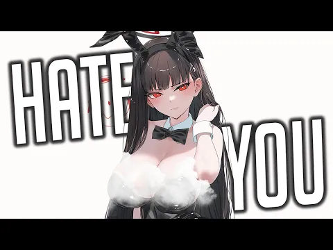 Download MP3 Nightcore - Jim Yosef \u0026 RIELL - Hate You (Lyrics)