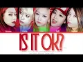 f(x) (에프엑스) 좋아해도 되나요…Is It OK? Color Coded Lyrics (Han/Rom/Eng)
