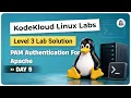 PAM Authentication For Apache