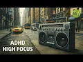 Old School Hip-Hop Boom Bap Mix with Isochronic Tones for AD Focus