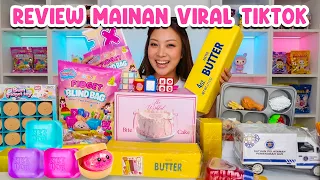 BORONG SQUISHY & MAINAN VIRAL TIKTOK 😱🤩 GUNTING DUMPLING GLITTER TERBESAR DI DUNIA 😭😱