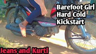 Download Barefoot Girl Hard Cold Kickstart||Subhash nupur vlog MP3