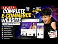 I Built a Complete E-Commerce Website Using PHP MySQL Kirat Shopping Center Project