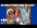 Benicia Woman Discovers Intruder in Her Closet