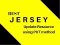 RESTful Web Services Update Resource using PUT method