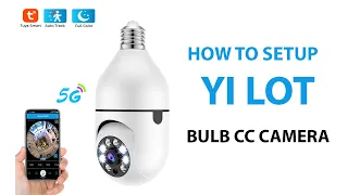 How to install YI LOT Bulb CC Camera in Nepali