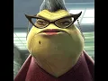 Voicing Roz from Monsters Inc