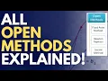 Numerical Methods - All Open Methods