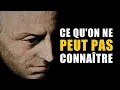 KANT - Les limites de notre connaissance
