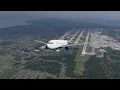 Delta Airlines 1239 Zibo Boeing 737-800 from Seattle SEA to Salt Lake City SLC X-Plane 12