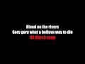 Download Lagu Blood on the risers LYRICS (Gory gory what a helluva way to die)
