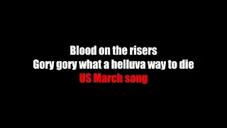 Download Blood on the risers LYRICS (Gory gory what a helluva way to die) MP3