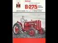 1960 International B-275 Diesel Tractor Brochure