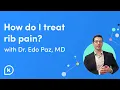 Rib Pain from Coughing Causes Treatments