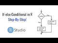 If else conditional statement in R
