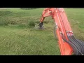 Mowing Creek Banks with my 42 Inch Hydraulic Weed Whacker