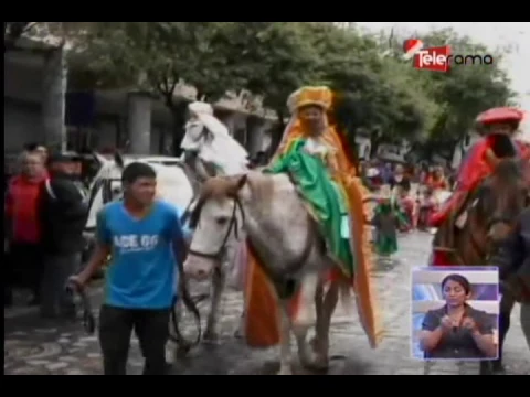 Feligreses se preparan para pase del niño viajero