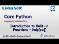 Introduction to Built-in Functions Built-in Functions in Python by Madhu Sir