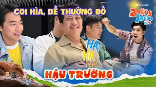 Buổi chụp hình bất ổn, dàn cast "phát xét" dáng dễ thương của út HIEUTHUHAI  | BTS 2N1D Mùa 5