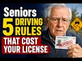 5 New Driving Rules Could Cost Seniors Their License Starting in 2026