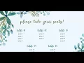 Create a Wedding Seating Chart using Data Merge in InDesign