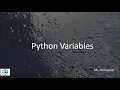 Variables and Datatypes Python tutorial e-Canvas