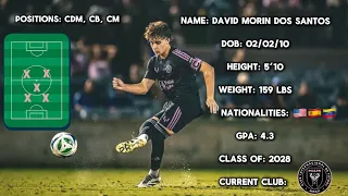 David Morin Dos Santos Highlights