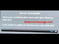 Service Unavailable RGE-1001 - Spectrum