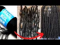 DIY HOW TO MAKE BUTTERFLY LOCS WITH BRAZILIAN WOOL LESS THAN 1 NO CURL NEEDED