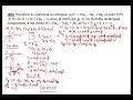 Vector Analysis - Review Problem 6 of 8