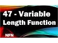 Java tutorials urdu NFN 47 Variable Length Functions