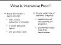 Interactive Formal Verification Lecture 1 Introduction