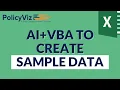 Automate Excel Graphs AI Creates Test Data