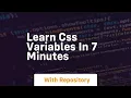 learn css variables in 7 minutes