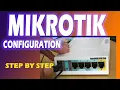 How to configure Mikrotik Router RB750Gr3 Step by Step in Hindi Tutorial 1 routeros routerboard