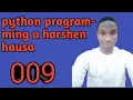 009 python programming a harshen hausa bayani gameda comparison operators