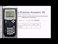 Rectangular Approximation Method RAM Part 1 Problem Set