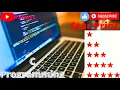 star print 2 printing pattern in C Right triangle C Programming Tutorials 2021
