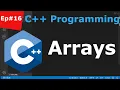 C Tutorial for Beginners Ep - Arrays Introduction for Beginners