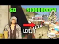 24 Hours to Buy A MANSION From Level 1 in GTA 5 Online