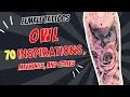 Owl Tattoos 70 Inspirations Meanings and Styles