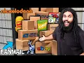 MY WHOLE MAILBOX WAS FULL WITH FANMAIL OPENING ALL OF IT NICKELODEON NOSTALGIA