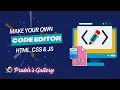 Make a live code editor like Codepen W3schools