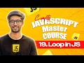 What is for loop in Javascript Javascript Master Course in