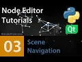 Node Editor Tutorial 03 How to navigate scene