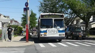 Q36 Bus Announcements to Jericho Turnpike Tulip Avenue Weekend Service