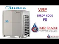 MIDEA VRF ERROR CODE P8 ENGLISH
