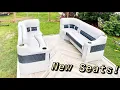 Pontoon Boat Rebuild Gets Beautiful New Seats - Episode 4